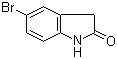 5-Bromooxindole molecular structure (CAS 39795-60-3)