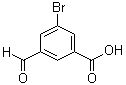 structure of CAS# 398119-27-2, 3-Formyl-5-bromobenzoic acid;5-Bromo-3-formylbenzoic acid