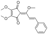 结构式 CAS# 3984-73-4, 乌药环戊烯二酮甲醚