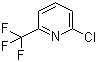 结构式 CAS# 39890-95-4, 2-氯-6-三氟甲基吡啶