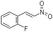 结构式 CAS# 399-25-7, 1-(2-氟苯基)-2-硝基乙烯; 2-氟-beta-硝基苯乙烯