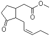 结构式 CAS# 39924-52-2, 茉莉酸甲酯; 3-氧代-2-(2-戊烯基)环戊烷乙酸甲酯