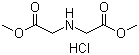 structure of CAS# 39987-25-2, Iminodiacetic acid dimethyl ester hydrochloride;Dimethyl iminodiacetate hydrochloride