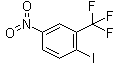 structure of CAS# 400-75-9, 3-(Trifluoromethyl)-4-iodonitrobenzene;4-Iodo-3-trifluoromethylnitrobenzene