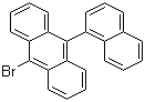 结构式 CAS# 400607-04-7, 9-溴-10-(1-萘基)蒽