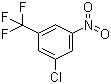 structure of CAS# 401-93-4, 3-Chloro-5-nitrobenzotrifluoride;1-Chloro-3-nitro-5-trifluoromethylbenzene