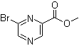 结构式 CAS# 40155-34-8, 6-溴-2-吡嗪甲酸甲酯