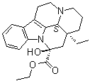 structure of CAS# 40163-56-2, Vincaminic acid ethyl ester;(3alpha,14beta,16alpha)-14,15-Dihydro-14-hydroxyeburnamenine-14-carboxylic acid ethyl ester; (+)-Ethyl vincaminate; (+)-cis-Vincaminic acid ethyl ester; Ethyl (+)-cis-vincaminate; Ethyl vincaminate