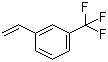 structure of CAS# 402-24-4, 3-(Trifluoromethyl)styrene