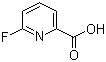 结构式 CAS# 402-69-7, 2-氟吡啶-6-羧酸