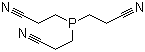 结构式 CAS# 4023-53-4, 三(2-氰乙基)膦