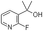 结构式 CAS# 40247-48-1, 2-(2-氟吡啶-3-基)丙-2-醇