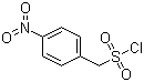 结构式 CAS# 4025-75-6, (4-硝基苯基)甲磺酰氯; 1-(4-硝基苄基磺酰基)氯
