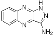 1H-Pyrazolo[3,4-b]quinoxalin-3-amine molecular structure (CAS 40254-90-8)