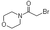 structure of CAS# 40299-87-4, 4-(2-Bromoacetyl)morpholine;2-Bromo-1-morpholin-4-ylethanone; 2-Bromo-1-morpholinoethanone; 4-(Bromoacetyl)morpholine; N-(Bromoacetyl)morpholine