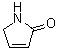 structure of CAS# 4031-15-6, 1,5-Dihydro-2H-pyrrol-2-one;1H-Pyrrole-2(5H)-one; 2,5-Dihydropyrrol-2-one