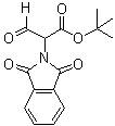alpha-甲酰基-1,3-二氢-1,3-二氧代-2H-异吲哚-2-乙酸叔丁酯分子结构 (CAS 40367-35-9)