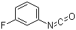 3-Fluorophenyl isocyanate molecular structure (CAS 404-71-7)