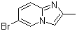 structure of CAS# 4044-99-9, 6-Bromo-2-methylimidazo[1,2-a]pyridine