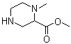 1-Methyl-2-piperazinecarboxylic acid methyl ester molecular structure (CAS 405513-08-8)