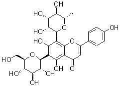 结构式 CAS# 40581-17-7, 三色堇黄苷