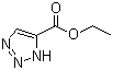 结构式 CAS# 40594-98-7, 1H-1,2,3-三氮唑-5-甲酸乙酯