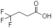 结构式 CAS# 406-93-9, 4,4,4-三氟丁酸