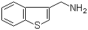 structure of CAS# 40615-04-1, 3-Aminomethylbenzo[b]thiophene;Benzo[b]thiophen-3-ylmethylamine