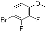 4-Bromo-2,3-difluoroanisole molecular structure (CAS 406482-22-2)