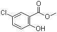 结构式 CAS# 4068-78-4, 5-氯-2-羟基苯甲酸甲酯; 5-氯水杨酸甲酯