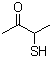 结构式 CAS# 40789-98-8, 3-巯基-2-丁酮