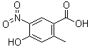 4-羟基-2-甲基-5-硝基苯甲酸分子结构 (CAS 408335-80-8)