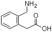 结构式 CAS# 40851-65-8, 2-氨基甲基苯乙酸