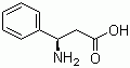结构式 CAS# 40856-44-8, (S)-3-氨基-3-苯基丙酸; S-beta-苯丙氨酸