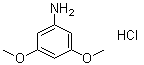 structure of CAS# 40891-33-6, 3,5-Dimethoxyaniline hydrochloride;3,5-Dimethoxybenzenamine hydrochloride