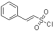 structure of CAS# 4091-26-3, Styrylsulfonyl chloride;2-Phenylethenylsulfonyl chloride; 2-Phenylethylenesulfonyl chloride; 2-Phenylvinylsulfonyl chloride; Styrylsulfonyl chloride; beta-Styrenesulfonyl chloride; beta-Styrylsulfonyl chloride