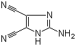 2-氨基-4,5-咪唑二腈分子结构 (CAS 40953-34-2)
