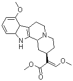 帽柱木碱分子结构 (CAS 4098-40-2)