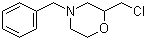 structure of CAS# 40987-25-5, 2-Chloromethyl-4-benzylmorpholine;4-Benzyl-2-(chloromethyl)morpholine