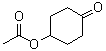 结构式 CAS# 41043-88-3, 4-乙酰氧基环己酮