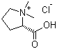 盐酸水苏碱分子结构 (CAS 4136-37-2)