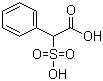 结构式 CAS# 41360-32-1, 2-磺基苯乙酸; alpha-磺基苯乙酸