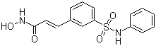 structure of CAS# 414864-00-9, Belinostat;PXD101; N-Hydroxy-3-(3-phenylsulfamoylphenyl)acrylamide