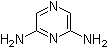 structure of CAS# 41536-80-5, 2,6-Pyrazinediamine;2,6-Diaminopyrazine