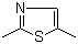 2,5-二甲基噻唑分子结构 (CAS 4175-66-0)