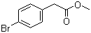 结构式 CAS# 41841-16-1, 4-溴苯乙酸甲酯; 对溴苯乙酸甲酯