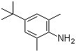 结构式 CAS# 42014-60-8, 4-叔丁基-2,6-二甲基苯胺