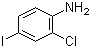 2-Chloro-4-iodoaniline molecular structure (CAS 42016-93-3)