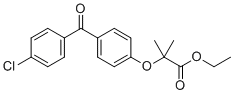 Fenofibrate EP Impurity E molecular structure (CAS 42019-08-9)
