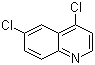 结构式 CAS# 4203-18-3, 4,6-二氯喹啉